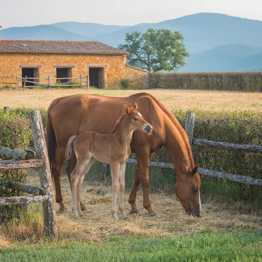 Élevage de chevaux, La Poneyterie, Millery
